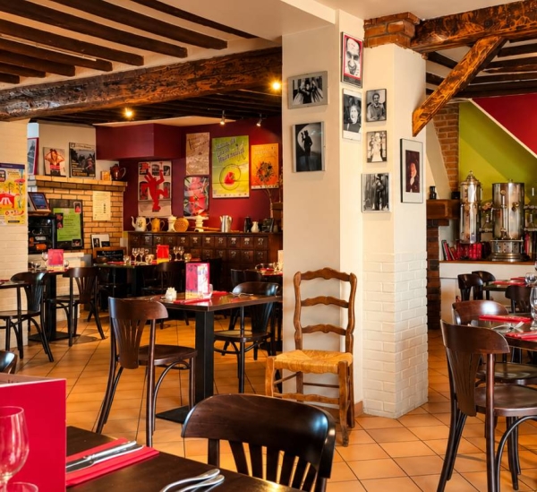 Le restaurant - Le Bistrot du Théâtre - Restaurant Jouy-le-Moutier - Chef Christophe Bayle  - Restaurant Jouy le Moutier - Bistrot Jouy le Moutier