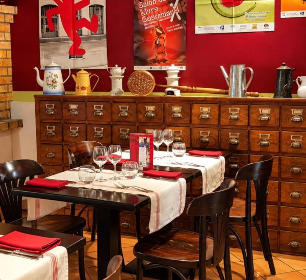 Le restaurant - Le Bistrot du Théâtre - Restaurant Jouy-le-Moutier - Chef Christophe Bayle  - Restaurant Jouy le Moutier - Bistrot Jouy le Moutier